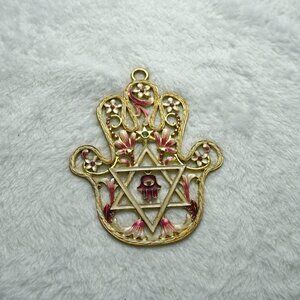 Decorative Hamsa Wall Art Hand of Fatima Mixed Designs